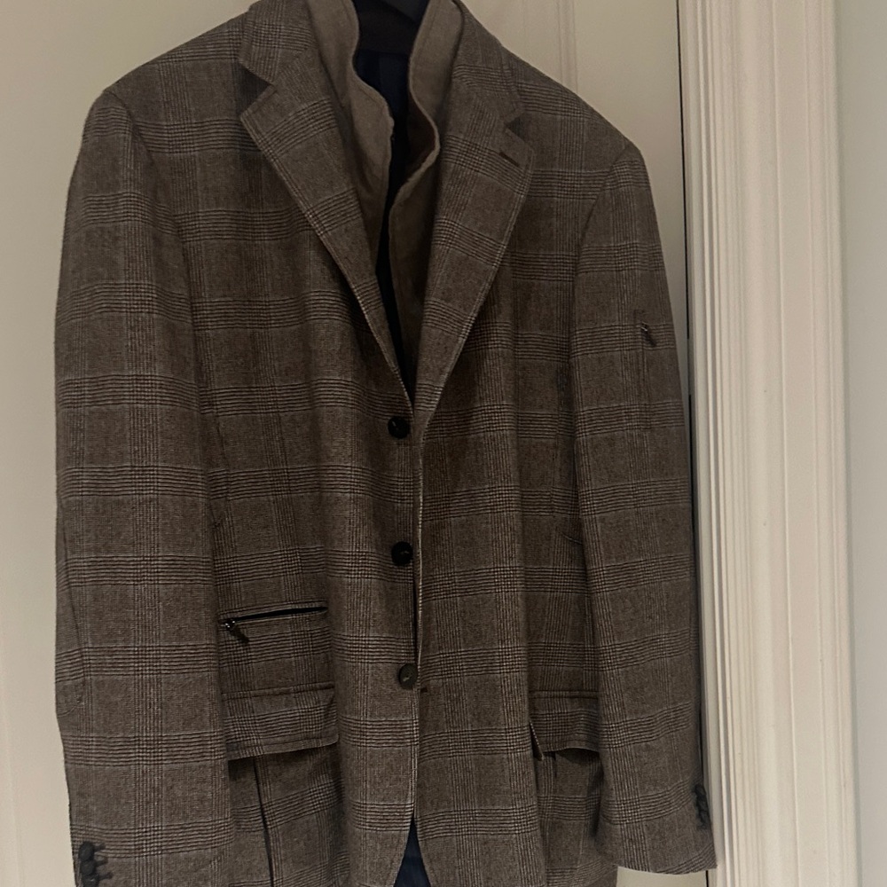 Pal Zileri Classic Checkered Blazer